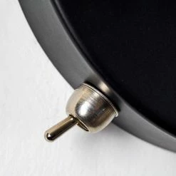 Hofstein Aarhus Wandleuchte Schwarz, Holz dunkel, 1-flammig -Wandleuchten Verkaufsgeschäft aarhus wandleuchte h3315170 17