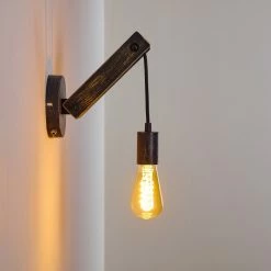 Hofstein Aarhus Wandleuchte Schwarz, Grau, 1-flammig -Wandleuchten Verkaufsgeschäft aarhus wandleuchte h3315194 16