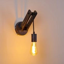 Hofstein Aarhus Wandleuchte Schwarz, Grau, 1-flammig -Wandleuchten Verkaufsgeschäft aarhus wandleuchte h3315194 2