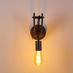 Hofstein Aarhus Wandleuchte Schwarz, Grau, 1-flammig -Wandleuchten Verkaufsgeschäft aarhus wandleuchte h3315194 7