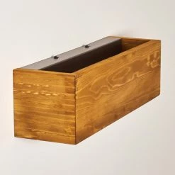 Hofstein Adak Wandleuchte LED Holz dunkel, 1-flammig -Wandleuchten Verkaufsgeschäft adak wandleuchte h3308318 15