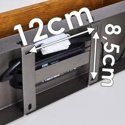 Hofstein Adak Wandleuchte LED Holz dunkel, 1-flammig -Wandleuchten Verkaufsgeschäft adak wandleuchte h3308318 19