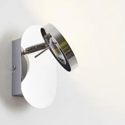 Hofstein Adel Wandspot LED Chrom, 1-flammig -Wandleuchten Verkaufsgeschäft adel wandspot h417 3