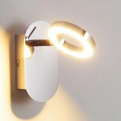 Hofstein Adel Wandspot LED Chrom, 1-flammig -Wandleuchten Verkaufsgeschäft adel wandspot h417 8