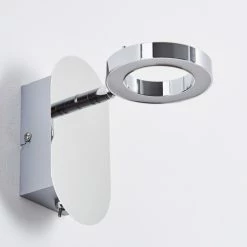 Hofstein Adel Wandspot LED Chrom, 1-flammig -Wandleuchten Verkaufsgeschäft adel wandspot h417 9