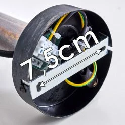 Hofstein Adelboden Wandleuchte Schwarz, Holz dunkel, 1-flammig -Wandleuchten Verkaufsgeschäft adelboden wandleuchte h3328286 17