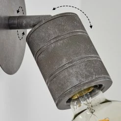 Hofstein Ajaccio Wandleuchte Nickel-Matt, 1-flammig -Wandleuchten Verkaufsgeschäft ajaccio wandleuchte h3557082 5