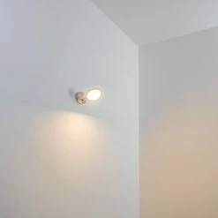 Hofstein Alberton Wandleuchte LED Hellbraun, 1-flammig -Wandleuchten Verkaufsgeschäft alberton wandleuchte h3009000 16