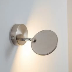 Hofstein Alberton Wandleuchte LED Hellbraun, 1-flammig -Wandleuchten Verkaufsgeschäft alberton wandleuchte h3009000 3