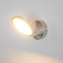 Hofstein Alberton Wandleuchte LED Hellbraun, 1-flammig -Wandleuchten Verkaufsgeschäft alberton wandleuchte h3009000 4
