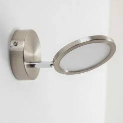 Hofstein Alberton Wandleuchte LED Hellbraun, 1-flammig -Wandleuchten Verkaufsgeschäft alberton wandleuchte h3009000 6