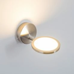 Hofstein Alberton Wandleuchte LED Hellbraun, 1-flammig -Wandleuchten Verkaufsgeschäft alberton wandleuchte h3009000 7