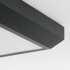 Hofstein Alkmaar Außendeckenleuchte LED Anthrazit, 1-flammig -Wandleuchten Verkaufsgeschäft alkmaar aussendeckenleuchte h3651124 2