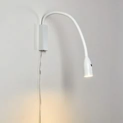 Hofstein Alsea Bettleuchte LED Weiß, 1-flammig, Bewegungsmelder -Wandleuchten Verkaufsgeschäft alsea bettleuchte h3311776 15