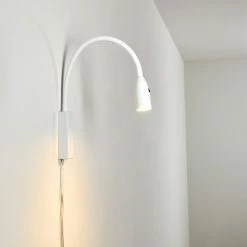 Hofstein Alsea Bettleuchte LED Weiß, 1-flammig, Bewegungsmelder -Wandleuchten Verkaufsgeschäft alsea bettleuchte h3311776 2