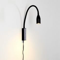 Hofstein Alsea Bettleuchte LED Schwarz, 1-flammig, Bewegungsmelder -Wandleuchten Verkaufsgeschäft alsea bettleuchte h3311790 11