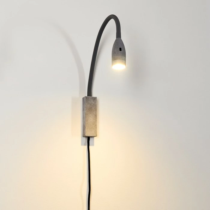 Hofstein Alsea Bettleuchte LED Grau, 1-flammig, Bewegungsmelder 14 Hofstein Alsea Bettleuchte LED Grau, 1-flammig, Bewegungsmelder – Bild 14