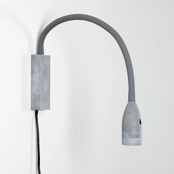 Hofstein Alsea Bettleuchte LED Grau, 1-flammig, Bewegungsmelder 15 Hofstein Alsea Bettleuchte LED Grau, 1-flammig, Bewegungsmelder – Bild 15