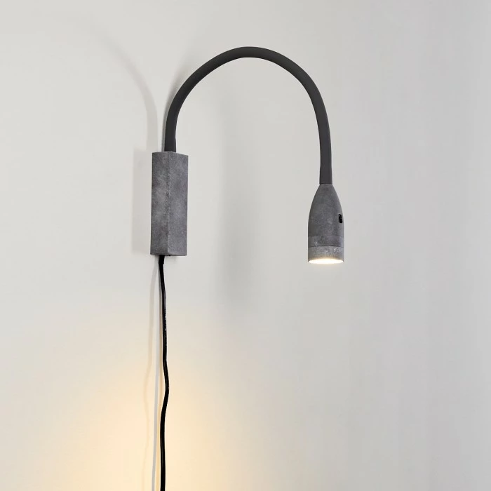 Hofstein Alsea Bettleuchte LED Grau, 1-flammig, Bewegungsmelder 16 Hofstein Alsea Bettleuchte LED Grau, 1-flammig, Bewegungsmelder – Bild 16