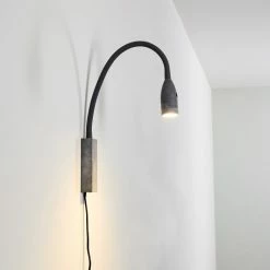 Hofstein Alsea Bettleuchte LED Grau, 1-flammig, Bewegungsmelder 20 Hofstein Alsea Bettleuchte LED Grau, 1-flammig, Bewegungsmelder -Wandleuchten Verkaufsgeschäft alsea bettleuchte h3311813 2