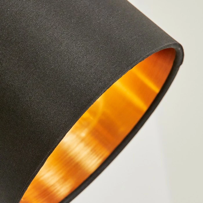 Hofstein Alsen Wandleuchte Schwarz, Holz dunkel, 1-flammig 3 Hofstein Alsen Wandleuchte Schwarz, Holz dunkel, 1-flammig – Bild 3