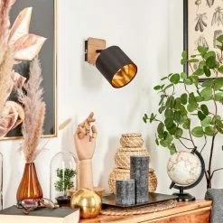 Hofstein Alsen Wandleuchte Schwarz, Holz dunkel, 1-flammig 21 Hofstein Alsen Wandleuchte Schwarz, Holz dunkel, 1-flammig -Wandleuchten Verkaufsgeschäft alsen wandleuchte h3581292 9