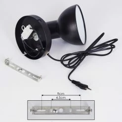 Hofstein Ambousi Wandleuchte Chrom, Schwarz, 1-flammig 16 Hofstein Ambousi Wandleuchte Chrom, Schwarz, 1-flammig -Wandleuchten Verkaufsgeschäft ambousi wandleuchte h3409541 4