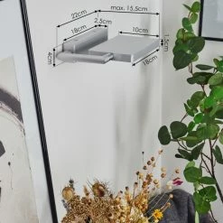 Hofstein Anneau Wandleuchte LED Chrom, Silber, 1-flammig 15 Hofstein Anneau Wandleuchte LED Chrom, Silber, 1-flammig -Wandleuchten Verkaufsgeschäft anneau wandleuchte h3560570 3