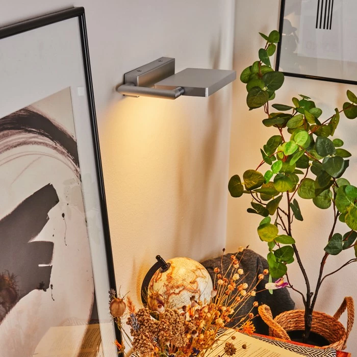 Hofstein Anneau Wandleuchte LED Chrom, Silber, 1-flammig 9 Hofstein Anneau Wandleuchte LED Chrom, Silber, 1-flammig – Bild 9