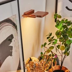 Hofstein Anneau Wandleuchte LED Chrom, Kupferfarben, 1-flammig 20 Hofstein Anneau Wandleuchte LED Chrom, Kupferfarben, 1-flammig -Wandleuchten Verkaufsgeschäft anneau wandleuchte h3560594 8