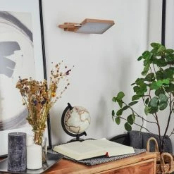 Hofstein Anneau Wandleuchte LED Chrom, Kupferfarben, 1-flammig 21 Hofstein Anneau Wandleuchte LED Chrom, Kupferfarben, 1-flammig -Wandleuchten Verkaufsgeschäft anneau wandleuchte h3560594 9