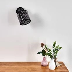 Hofstein Antalya Wandleuchte Schwarz, 1-flammig 35 Hofstein Antalya Wandleuchte Schwarz, 1-flammig -Wandleuchten Verkaufsgeschäft antalya wandleuchte h3330449 14