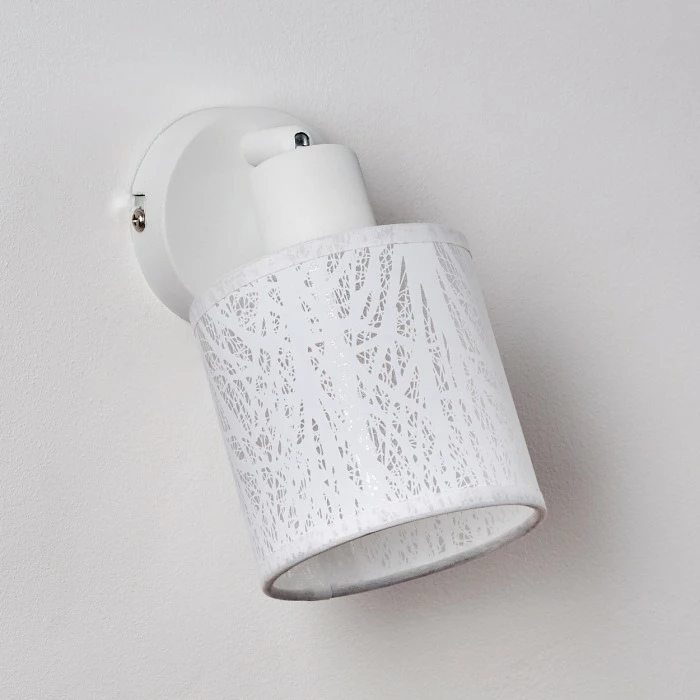 Hofstein Antalya Wandleuchte Weiß, 1-flammig 12 Hofstein Antalya Wandleuchte Weiß, 1-flammig – Bild 12