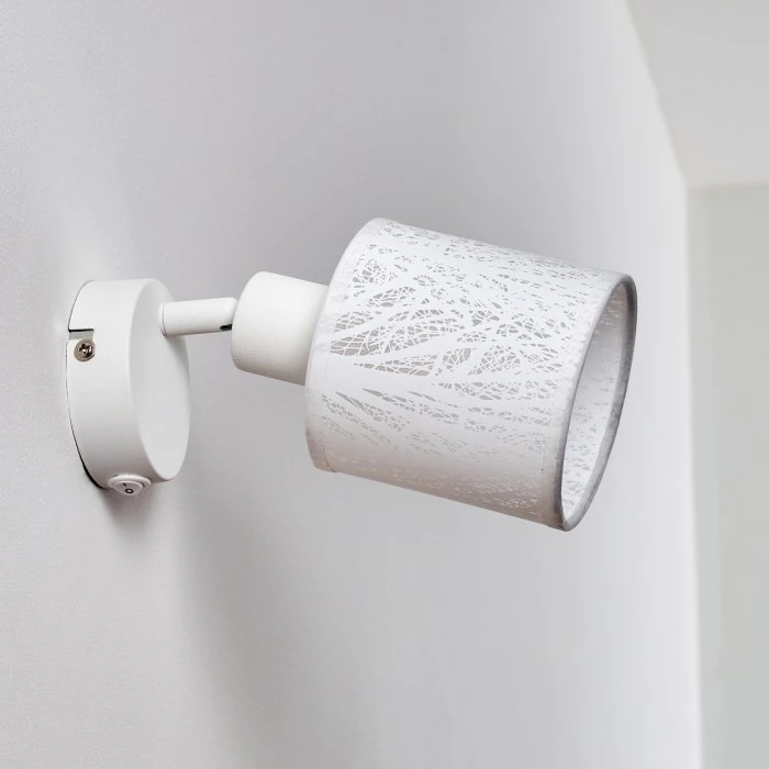 Hofstein Antalya Wandleuchte Weiß, 1-flammig 20 Hofstein Antalya Wandleuchte Weiß, 1-flammig – Bild 20