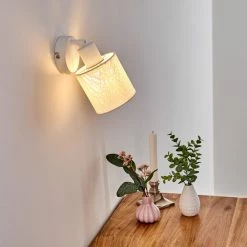 Hofstein Antalya Wandleuchte Weiß, 1-flammig 28 Hofstein Antalya Wandleuchte Weiß, 1-flammig -Wandleuchten Verkaufsgeschäft antalya wandleuchte h3330487 7