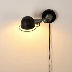 Hofstein Arild Wandleuchte Schwarz, Silber, 1-flammig -Wandleuchten Verkaufsgeschäft arild wandleuchte h3319475 11