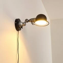 Hofstein Arild Wandleuchte Schwarz, Silber, 1-flammig -Wandleuchten Verkaufsgeschäft arild wandleuchte h3319475 2