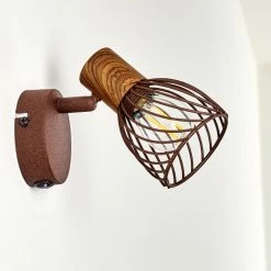 Hofstein Arjen Wandleuchte Rostfarben, Holz dunkel, 1-flammig 42 Hofstein Arjen Wandleuchte Rostfarben, Holz dunkel, 1-flammig -Wandleuchten Verkaufsgeschäft arjen wandleuchte h3336854 do1 20