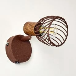 Hofstein Arjen Wandleuchte Rostfarben, Holz dunkel, 1-flammig 27 Hofstein Arjen Wandleuchte Rostfarben, Holz dunkel, 1-flammig -Wandleuchten Verkaufsgeschäft arjen wandleuchte h3336854 do1 5