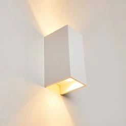 Hofstein Aversa Wandleuchte Wei&szlig;, 2-flammig -Wandleuchten Verkaufsgeschäft aversa wandleuchte h169361 5