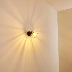 Hofstein Ayen Wandleuchte Schwarz-Gold, 1-flammig 37 Hofstein Ayen Wandleuchte Schwarz-Gold, 1-flammig -Wandleuchten Verkaufsgeschäft ayen wandleuchte h3283592 do1 9