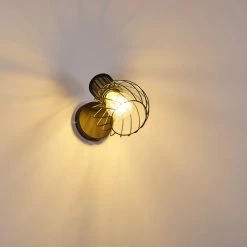 Hofstein Bacau Wandleuchte Schwarz-Gold, 1-flammig 35 Hofstein Bacau Wandleuchte Schwarz-Gold, 1-flammig -Wandleuchten Verkaufsgeschäft bacau wandleuchte h3320136 14