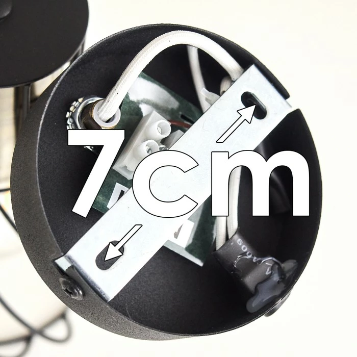 Hofstein Bacau Wandleuchte Schwarz-Gold, 1-flammig 21 Hofstein Bacau Wandleuchte Schwarz-Gold, 1-flammig – Bild 21