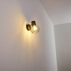 Hofstein Bacau Wandleuchte Schwarz-Gold, 1-flammig 30 Hofstein Bacau Wandleuchte Schwarz-Gold, 1-flammig -Wandleuchten Verkaufsgeschäft bacau wandleuchte h3320136 9