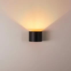 Hofstein Badajoz Wandleuchte LED Schwarz, Kupferfarben, 1-flammig -Wandleuchten Verkaufsgeschäft badajoz wandleuchte h3312889 15