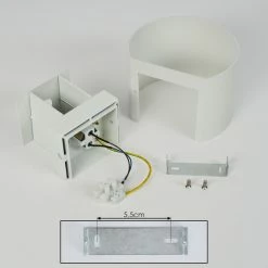 Hofstein Badajoz Wandleuchte LED Wei&szlig;, 1-flammig -Wandleuchten Verkaufsgeschäft badajoz wandleuchte h3312902 4