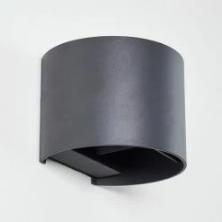 Hofstein Badajoz Wandleuchte LED Anthrazit, 1-flammig -Wandleuchten Verkaufsgeschäft badajoz wandleuchte h3312926 19