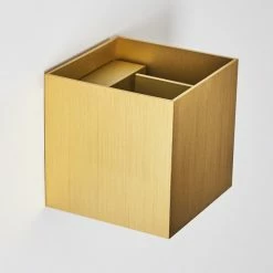 Hofstein Badajoz Wandleuchte LED Messing, Gold, 1-flammig -Wandleuchten Verkaufsgeschäft badajoz wandleuchte h3403495 14