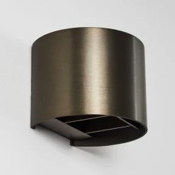 Hofstein Badajoz Wandleuchte LED Braun, 1-flammig -Wandleuchten Verkaufsgeschäft badajoz wandleuchte h3403594 10