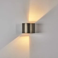 Hofstein Badajoz Wandleuchte LED Braun, 1-flammig -Wandleuchten Verkaufsgeschäft badajoz wandleuchte h3403594 12